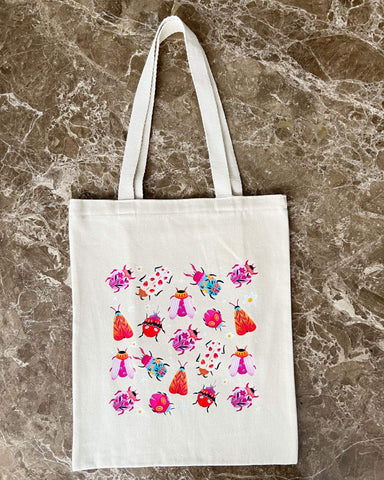 Tote bag Insectos
