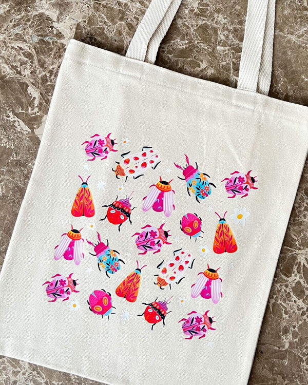 Tote bag Insectos