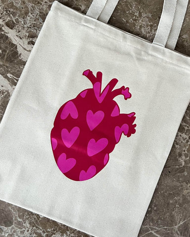 Tote bag Corazón Anatómico
