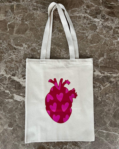 Tote bag Corazón Anatómico
