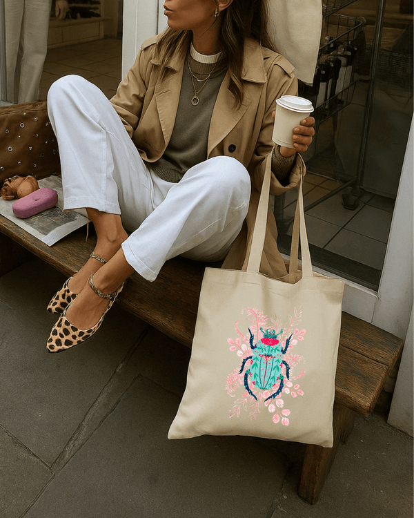 Tote bag Escarabajo