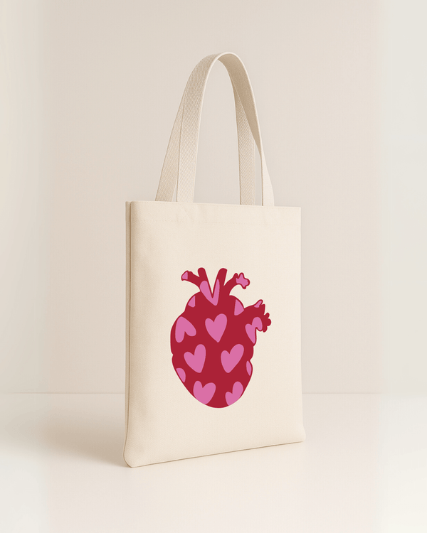 Tote bag Corazón Anatómico