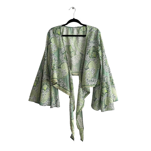 Blusa Croptop Verde