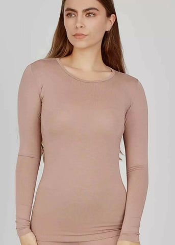 Camiseta térmica Beige