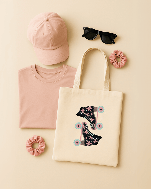 Tote bag Patines